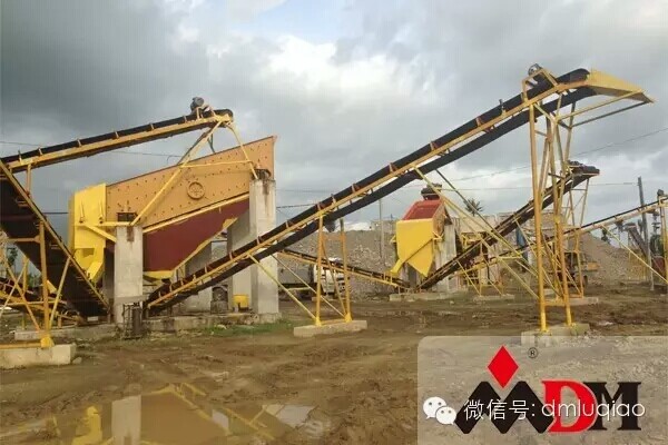 上海东蒙路桥机械有限公司-菲律宾河卵石生产线