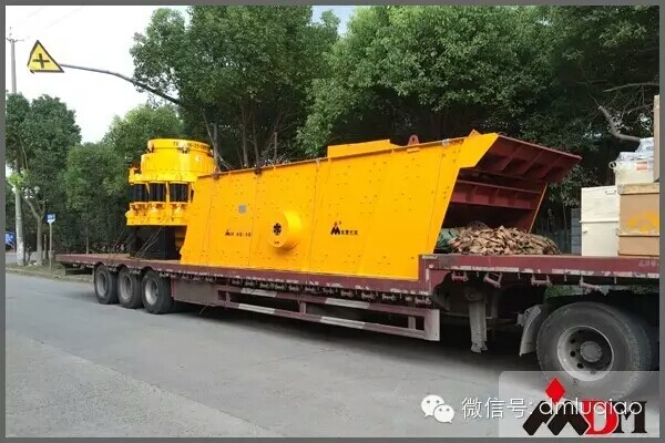 上海东蒙路桥机械有限公司-河南生产线发货现场