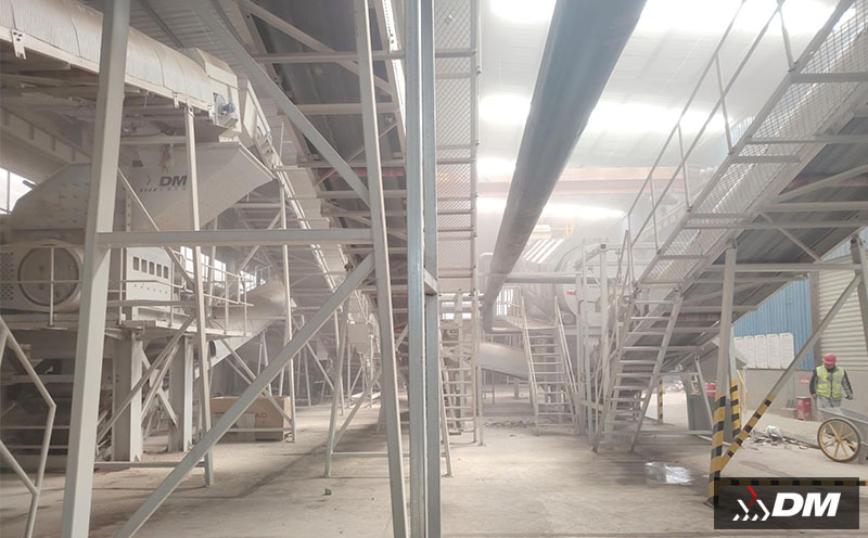 大批量工业固废怎么处理？固定式成套生产线配置