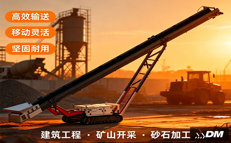新品发布｜上海东蒙DMSC履带移动输送机 灵活输送新标杆