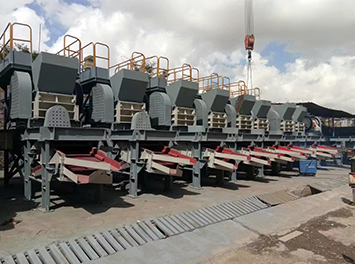 固定式小型颚式破碎筛分站