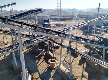 乌兹别克斯坦日产3000吨石灰石制砂生产线项目