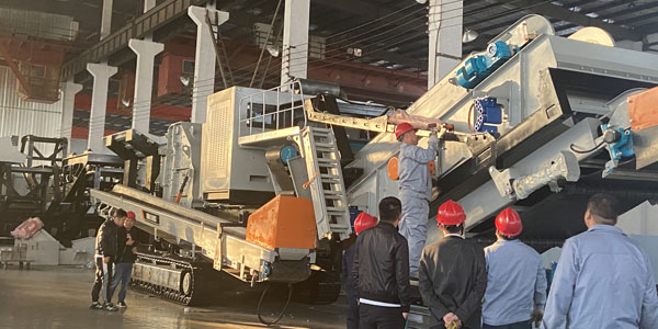【发货现场】上海东蒙DMI160RS履带移动站助力城市“垃圾”变废为宝